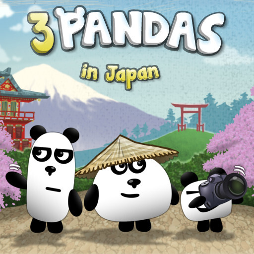3 panda în Japonia HTML5
